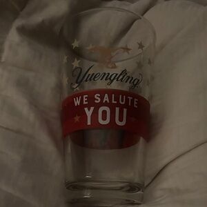 Yuengling Beer Patriotic We Salute You Pint Glass